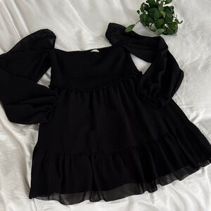 Wilfred Black Textured Dress